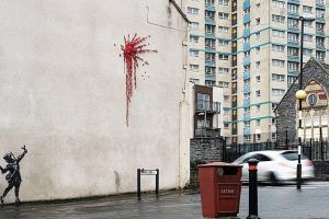 Banksy Neues Kunstwerk Mit Einer Botschaft Zu Weihnachten Watson