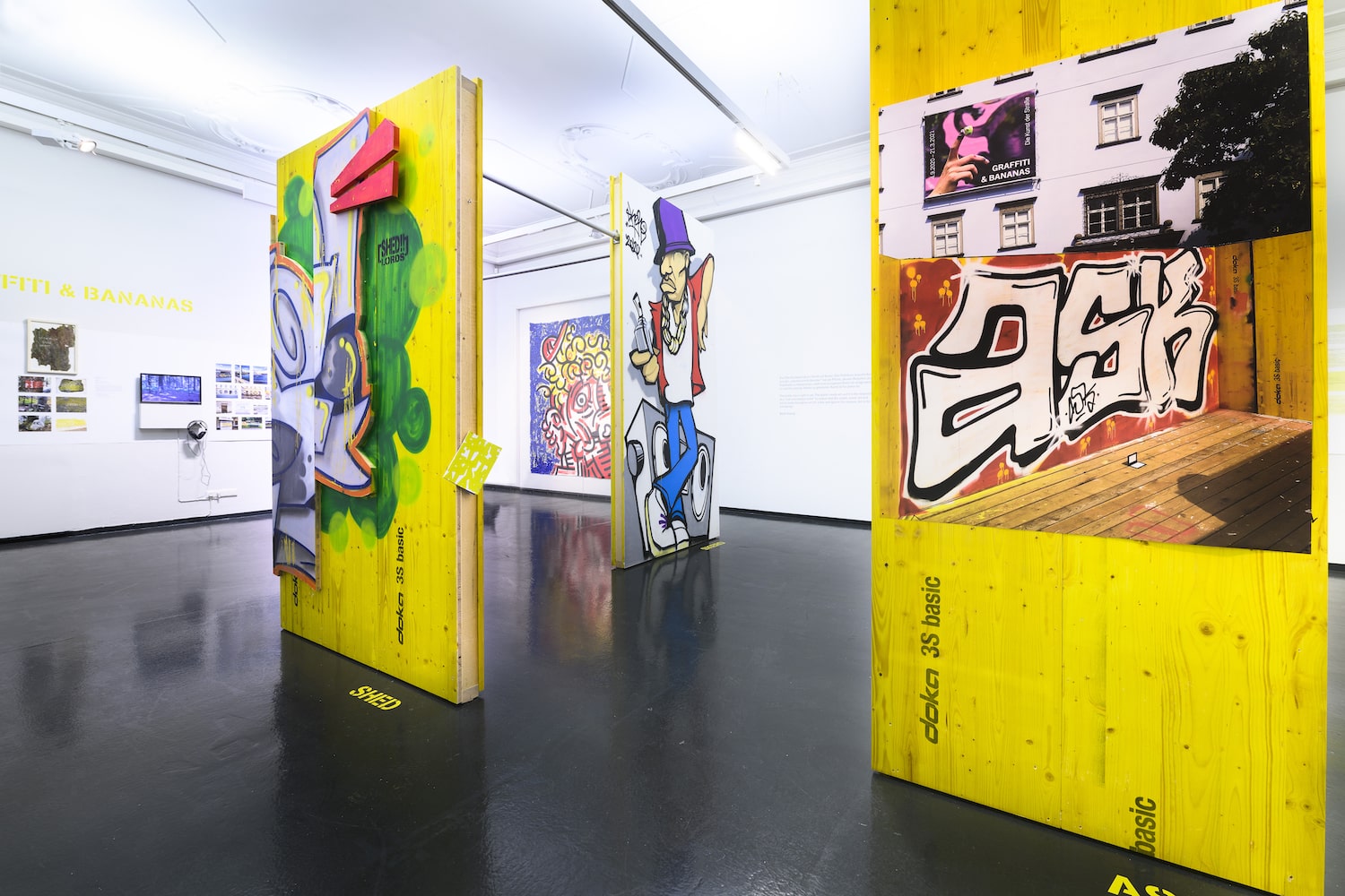 „Graffiti & Bananas. Die Kunst der Straße“, Nordico Stadtmuseum Linz, 2020, Foto: Norbert Artner